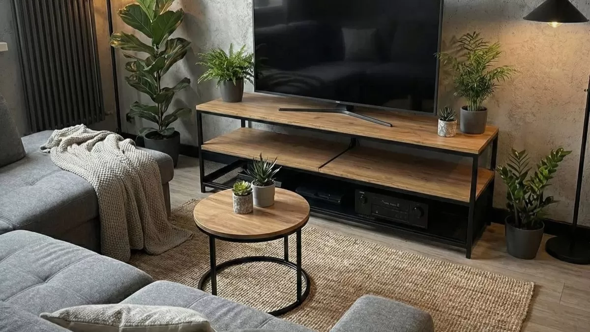 Szafka RTV w stylu loft – Jakie wymiary pod TV
